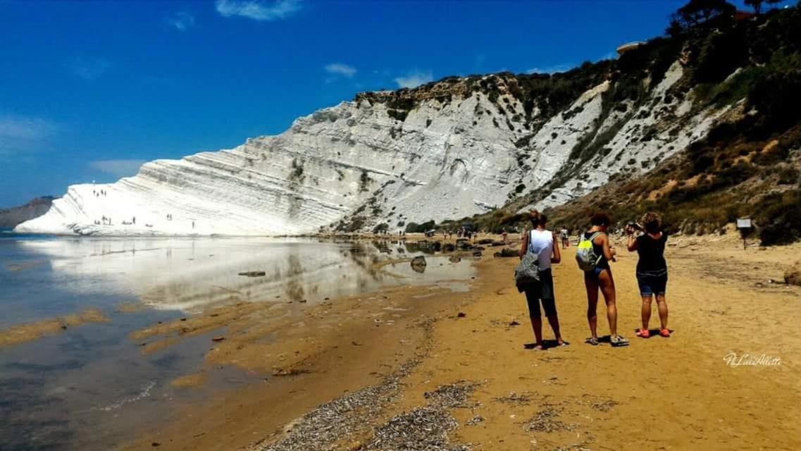 The Garden House Alla Scala Dei Turchi Realmonte Kültér fotó